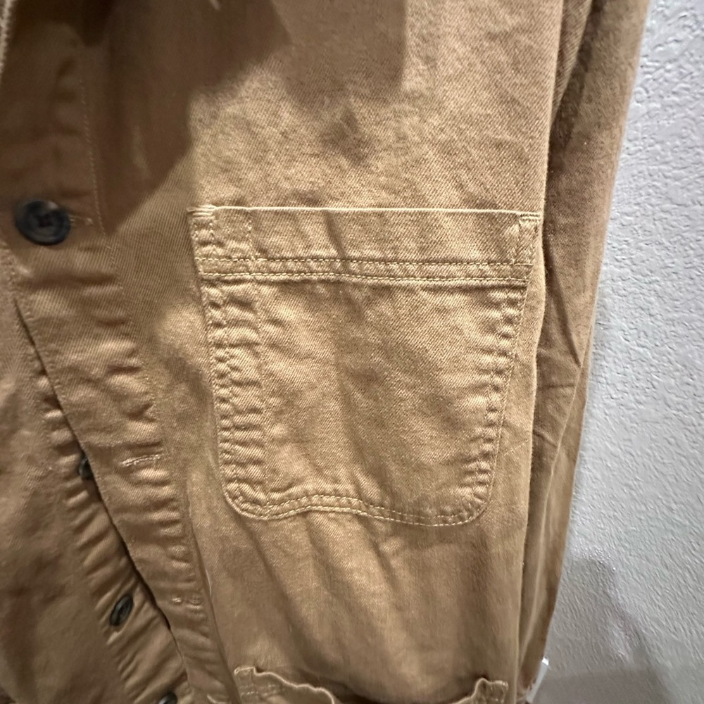 Goodfellow & Co tan work shirt. Country side, Urban, utility, Americana - Picture 4 of 10
